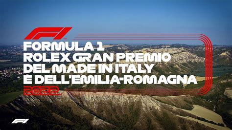 rolex gran premio del made in italy e dell'emilia-romagna 2022|emilia romagna 2022 schedule.